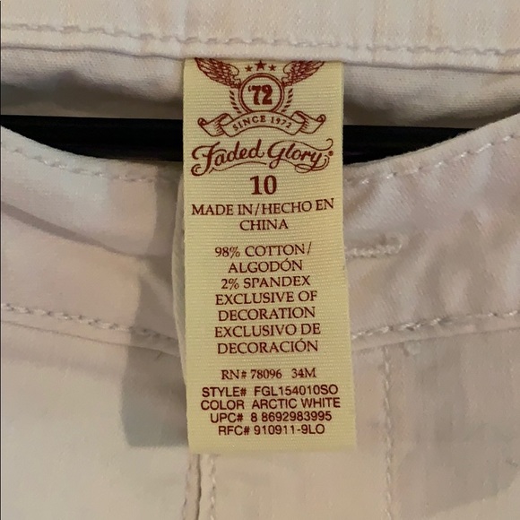 Faded Glory Arctic White Mini Skirt - Picture 5 of 5